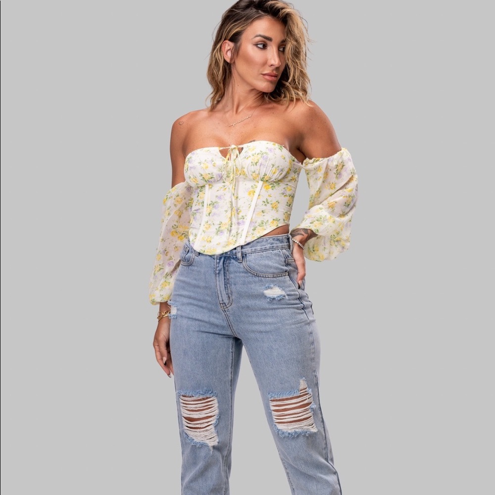 Dolly Top {Floral}